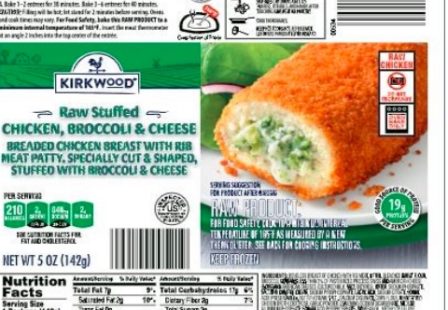 Salmonella lawyer- Kirkwood chicken broccoli and cheese recall