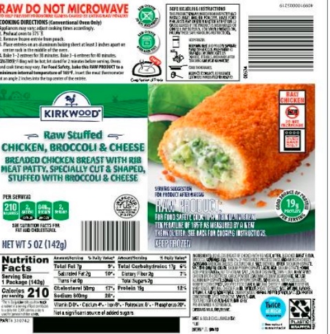 Salmonella lawyer- Kirkwood chicken broccoli and cheese recall