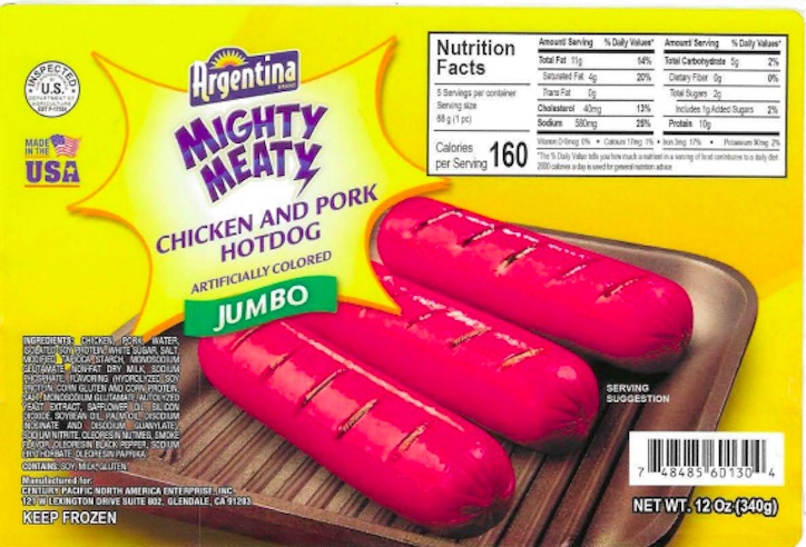 Mighty Meat Hot Dog Recall