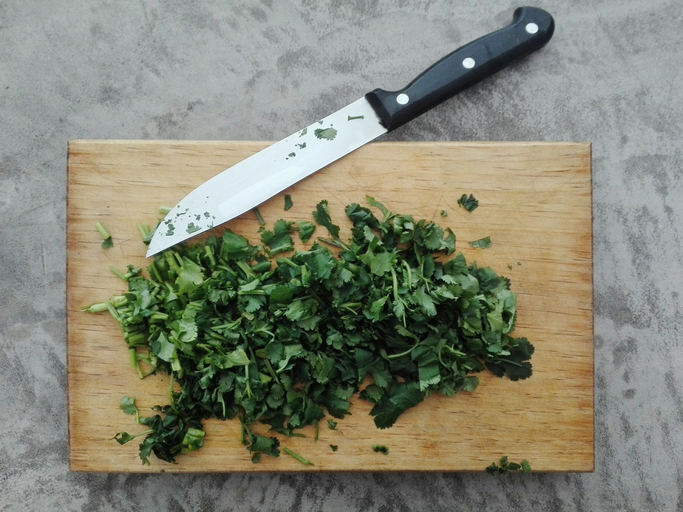 chopped cilantro 