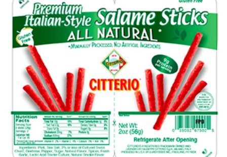 salami recall Citterio salame sticks sold at trader joe's recalled for Salmonella
