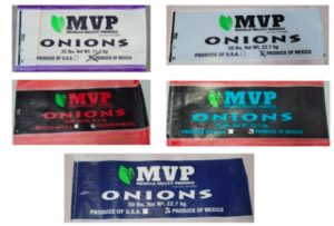 MVP onions Salmonella recall