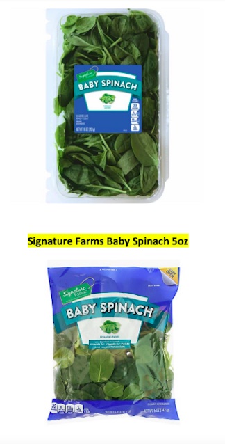 Signature Farms Fresh Express salad Listeria recall