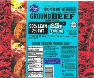 Kroger ground beef e. coli recall