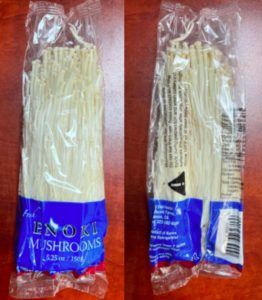 Concord Enoki mushroom Listeria recall 2022