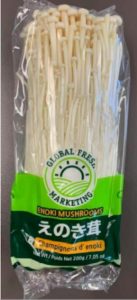 WiseTrade Enoki Mushroom Listeria recall