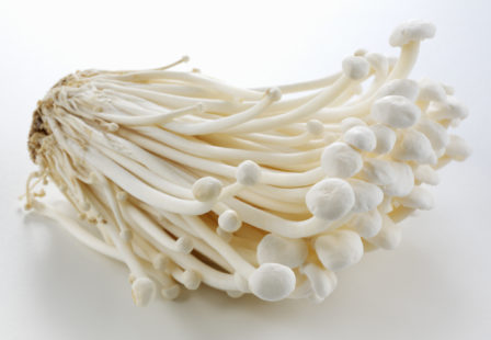 Enoki mushrooms