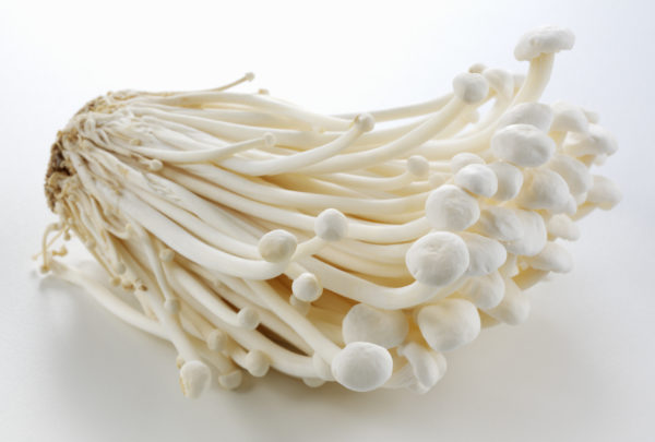 Enoki mushrooms