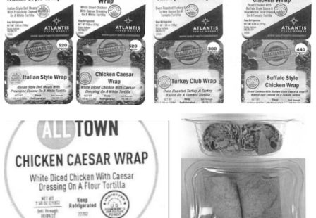 Sandwich Wrap Listeria Recall