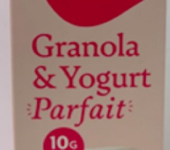 Clio Granola and Yogurt Parfait bars Listeria recall