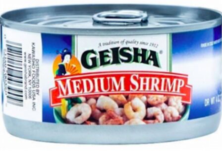 Geisha shrimp recall