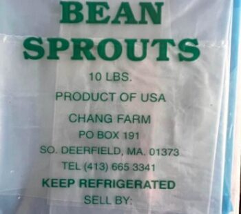 Chang Farm Bean Sprout Listeria Recall