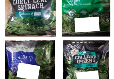 Robinson Fresh, Giant, Spinach, Collard Greens, Kale Listeria Recall