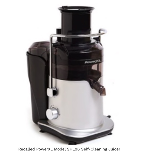 Empower Juicer Recall