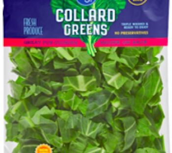 Kroger bagged collard greens Listeria recall