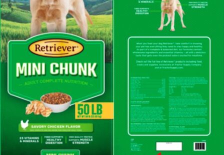 Retriever Mini Chunk Salmonella Recall