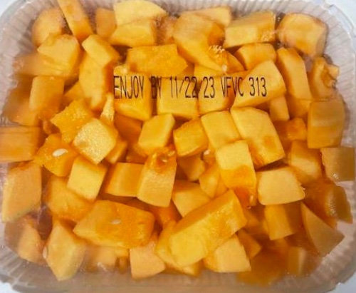 Cut cantaloupe Salmonella recall