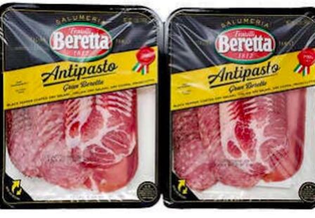 Fratelli Beretta antipasto Salmonella recall