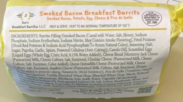Jen's Breakfast Burrito Listeria recall