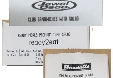 Tuna sandwich Listeria recall