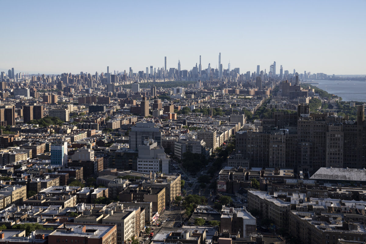 Ariel photo of Harlem