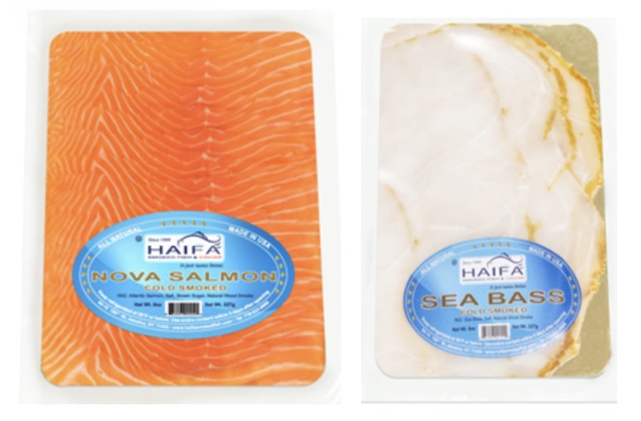 Haifa smoked salmon and smoked seas bass recall