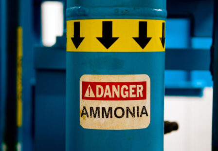 Ammonia Chemical Pipe Valve