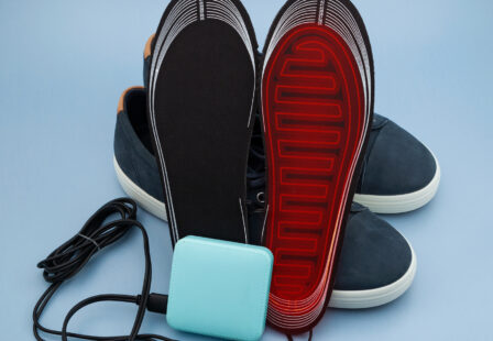 Electric heated shoe and boot insoles
