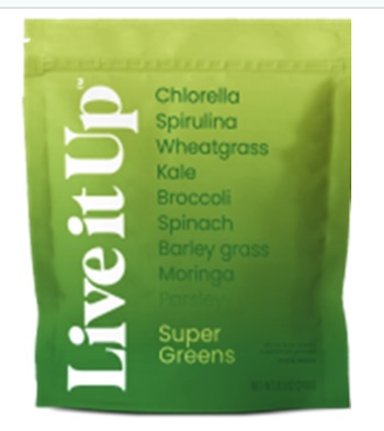 Live it Up Super Greens Recall