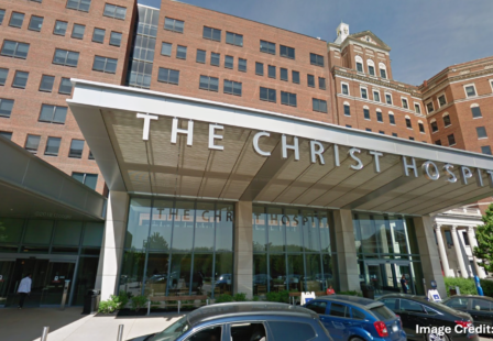 Christ Hospital, Cincinnati, Ohio. Site of a deadly 2025 Legionnaires' Disease Outbreak