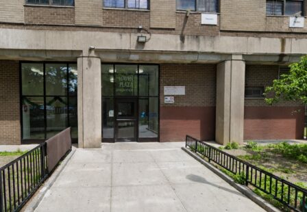 Front entrance of Haven Plaza apartments in New York City. Image Credit: Google