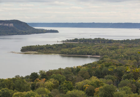 Lake Pepin Arial View