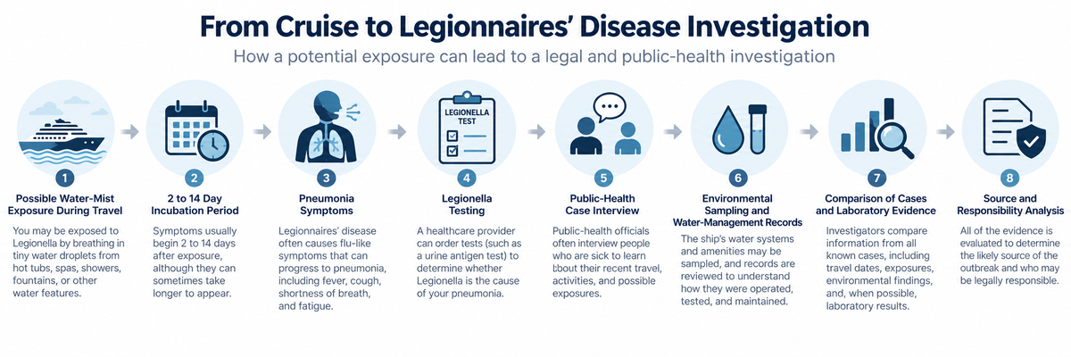 From cruise to Legionnaires' Disease investigation
